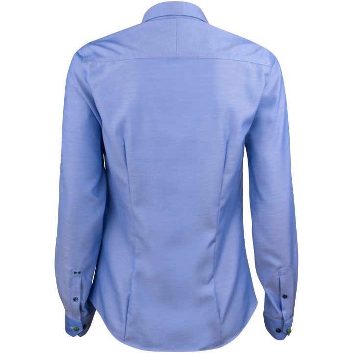 Skjorta Dam GB01 Twill Mellanblå J.Harvest & Frost XS – bild 3