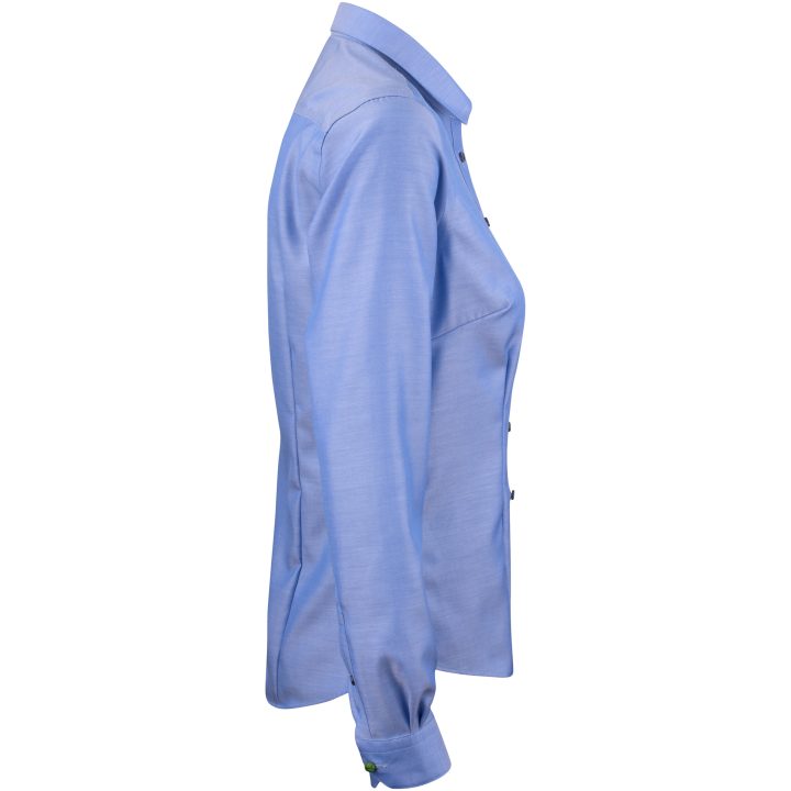 Skjorta Dam GB01 Twill Mellanblå J.Harvest & Frost XS – bild 4