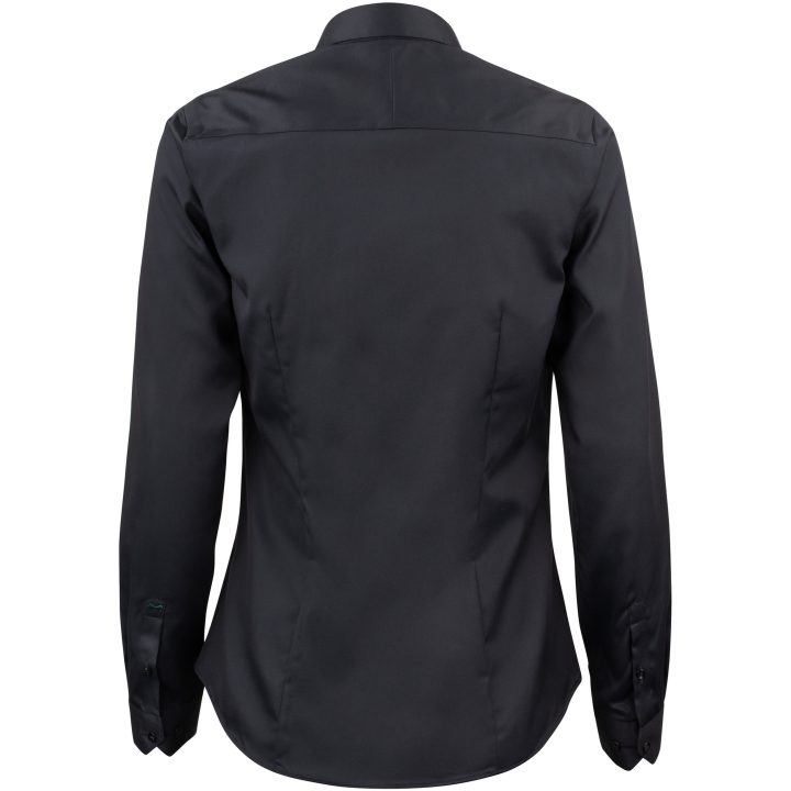 Skjorta Dam GB01 Twill Svart J.Harvest & Frost XS – bild 2