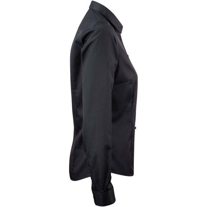 Skjorta Dam GB01 Twill Svart J.Harvest & Frost XS – bild 3
