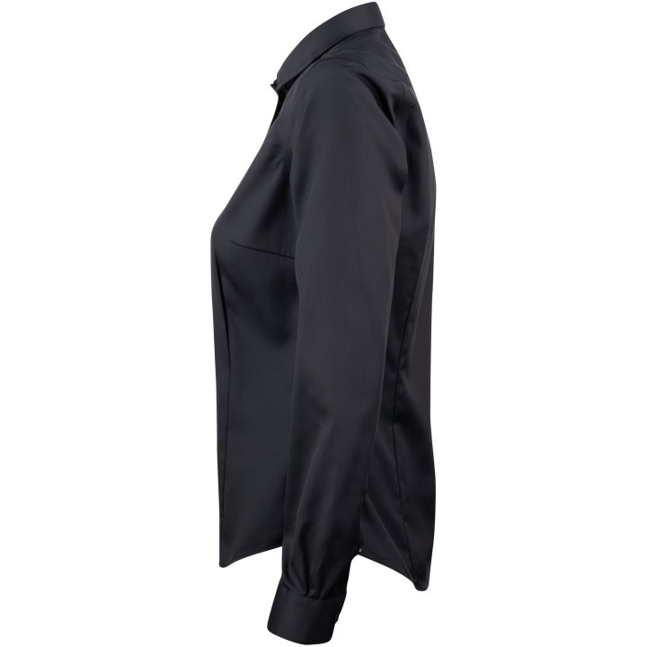 Skjorta Dam GB01 Twill Svart J.Harvest & Frost XS – bild 4