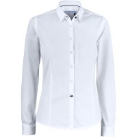 Skjorta Dam IB34 Pique Knit Vit J.Harvest & Frost