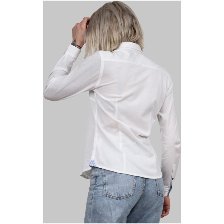 Skjorta Dam IB34 Pique Knit Vit J.Harvest & Frost XS – bild 7