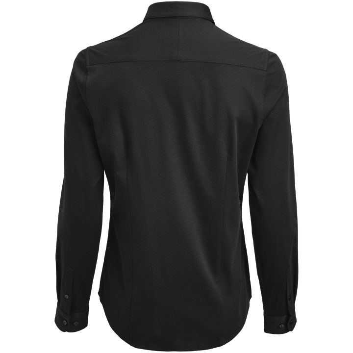 Skjorta Dam Interlock Knit Contemporary Svart J.Harvest & Frost XS/34 – bild 2