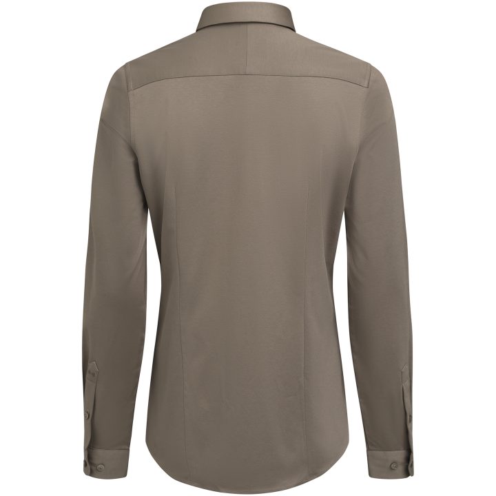 Skjorta Dam Interlock Knit Contemporary Valnöt J.Harvest & Frost XS/34 – bild 5