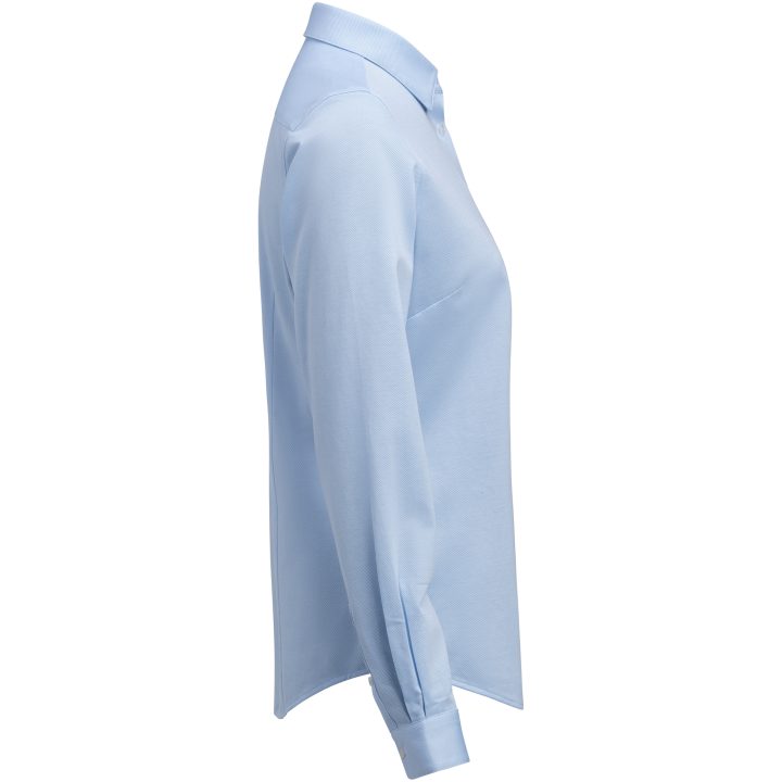 Skjorta Dam King Knit Contemporary Sky/vit/vit J.Harvest & Frost XS – bild 2