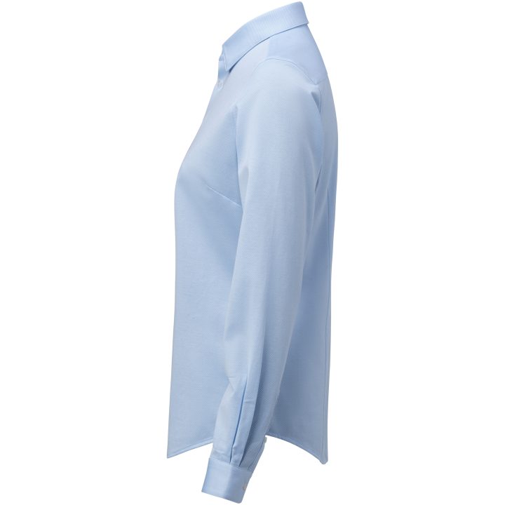 Skjorta Dam King Knit Contemporary Sky/vit/vit J.Harvest & Frost XS – bild 4