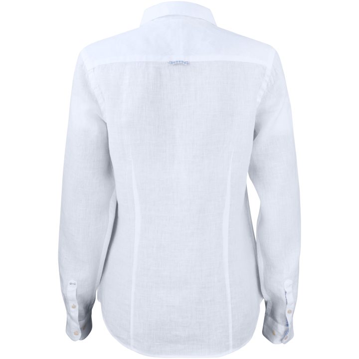 Skjorta Dam Linen IB33 Vit J.Harvest & Frost XS – bild 2