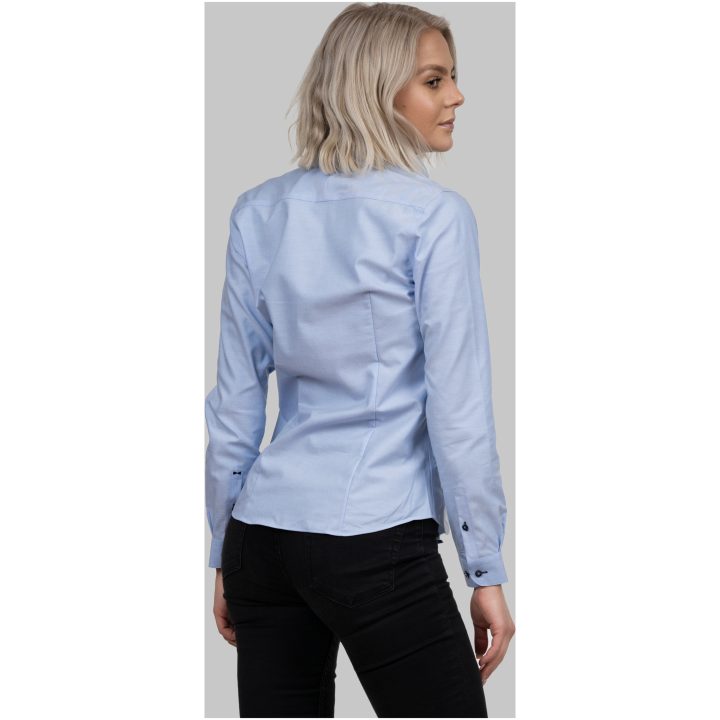 Skjorta Dam Oxford Stretch RB121 Himmelsblå J.Harvest & Frost XS – bild 6