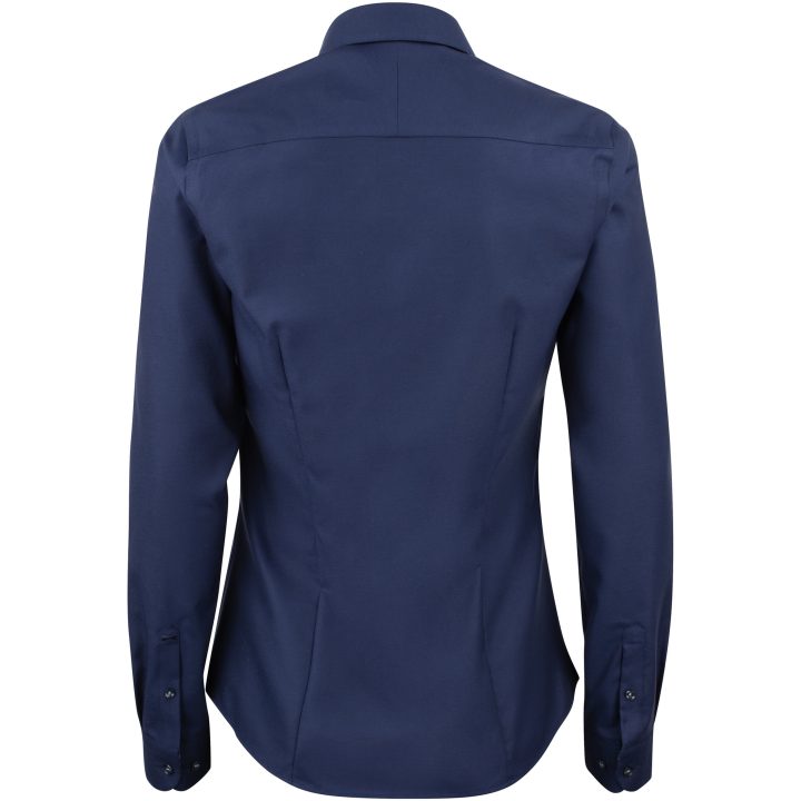 Skjorta Dam Oxford Stretch RB121 Marinblå J.Harvest & Frost XS – bild 2