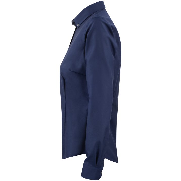 Skjorta Dam Oxford Stretch RB121 Marinblå J.Harvest & Frost XS – bild 3