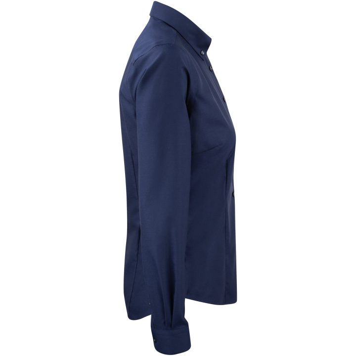 Skjorta Dam Oxford Stretch RB121 Marinblå J.Harvest & Frost XS – bild 4
