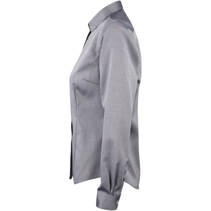 Skjorta Dam RB122 Twill Grå J.Harvest & Frost XS – bild 4
