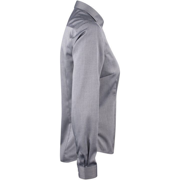 Skjorta Dam RB122 Twill Grå J.Harvest & Frost XS – bild 5