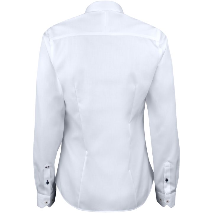Skjorta Dam RB122 Twill Vit J.Harvest & Frost XS – bild 2