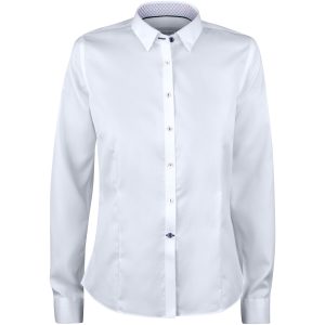 Skjorta Dam RB122 Twill Vit J.Harvest & Frost
