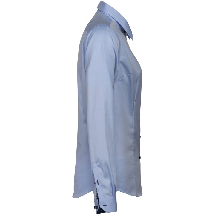 Skjorta Dam RB20 Twill Himmelsblå/marinblå J.Harvest & Frost XS – bild 3