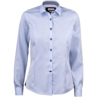 Skjorta Dam RB20 Twill Himmelsblå/marinblå J.Harvest & Frost