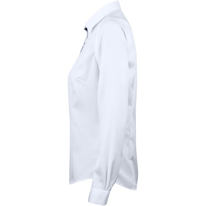 Skjorta Dam RB20 Twill Vit Marinblå J.Harvest & Frost XS – bild 5