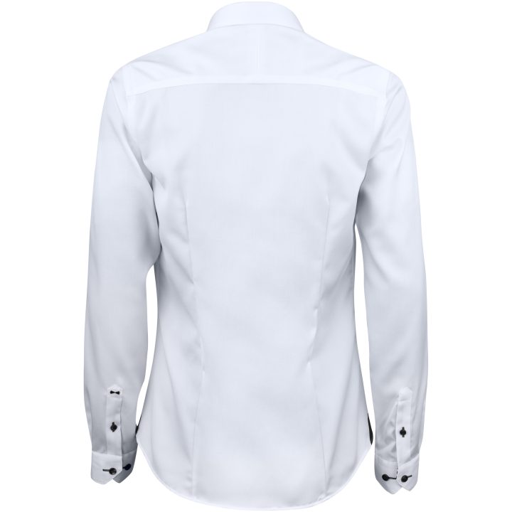Skjorta Dam RB20 Twill Vit/svart J.Harvest & Frost XS – bild 2