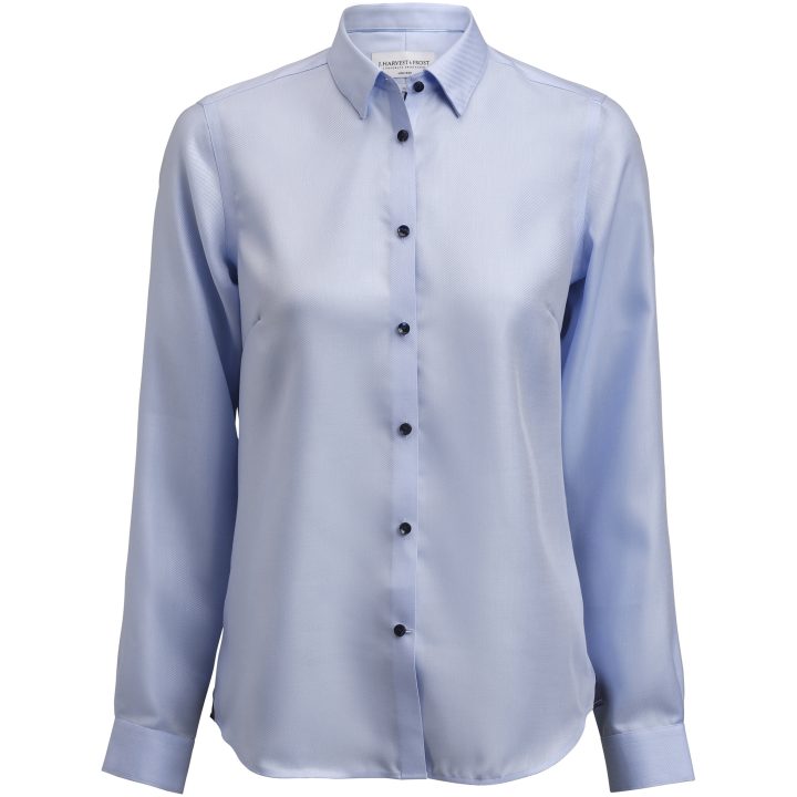 Skjorta Dam Royal Twill Contemporary Himmelsblå J.Harvest & Frost XS/34 – bild 2