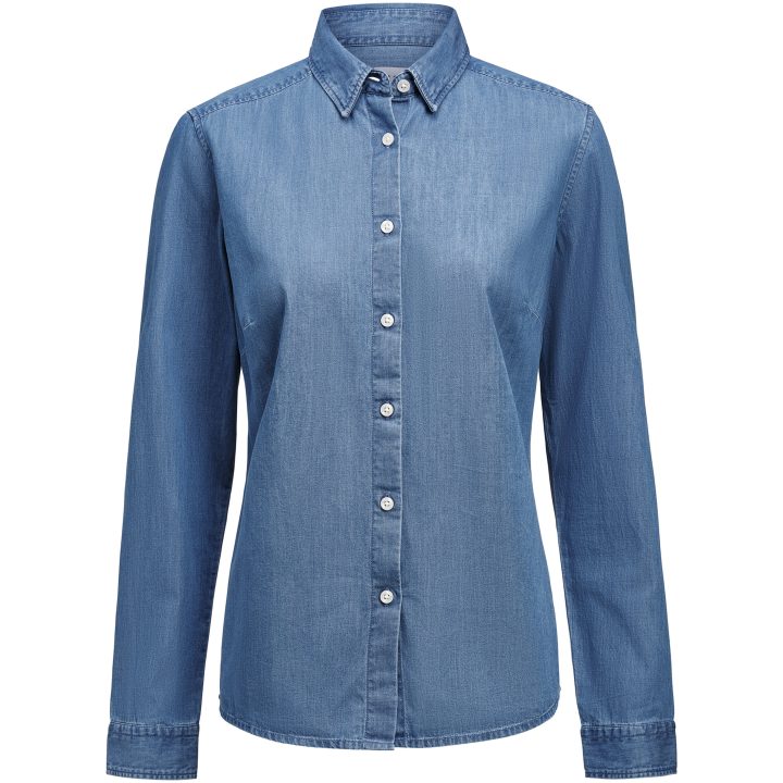 Skjorta Dam Sayville Denim James Harvest – bild 2