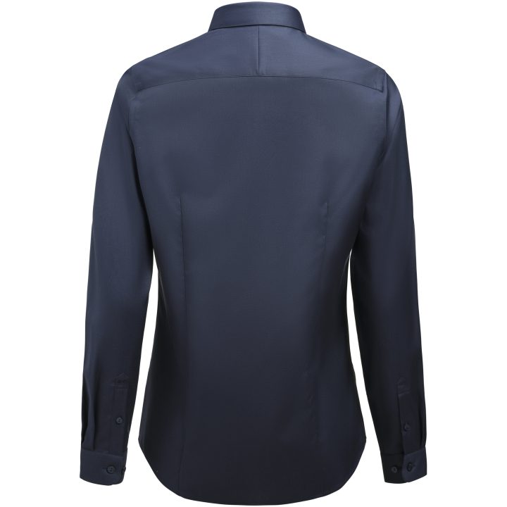 Skjorta Dam Twill Stretch Contemporary Marinblå J.Harvest & Frost XS/34 – bild 3