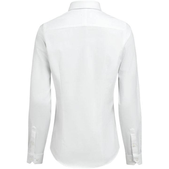 Skjorta Dam YB150 Twill Stretch Contemporary Vit J.Harvest & Frost XS/34 – bild 4