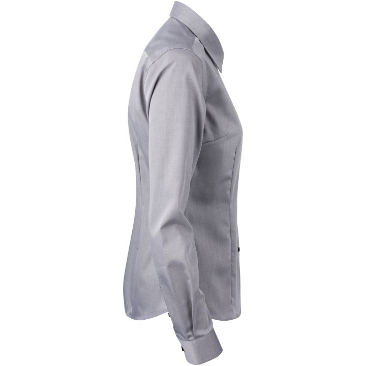 Skjorta Dam YB51 Twill Grå/svart J.Harvest & Frost XS – bild 5