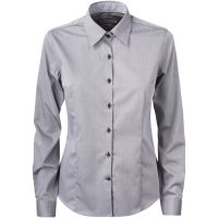 Skjorta Dam YB51 Twill Grå/svart J.Harvest & Frost