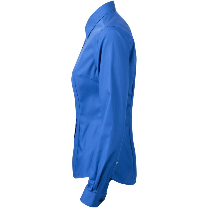 Skjorta Dam YB51 Twill Kungsblå/marinblå J.Harvest & Frost XS – bild 4