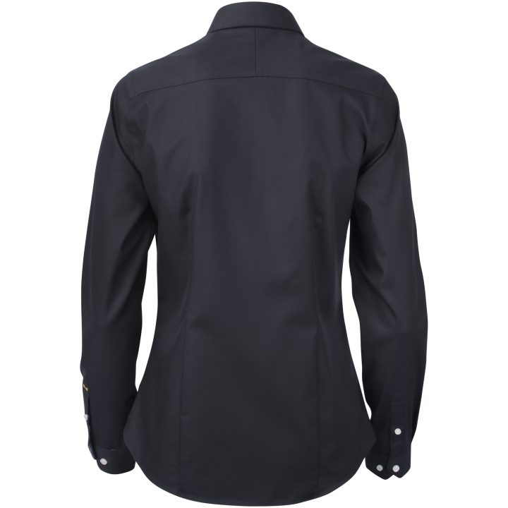 Skjorta Dam YB51 Twill Svart/svart J.Harvest & Frost XS – bild 3