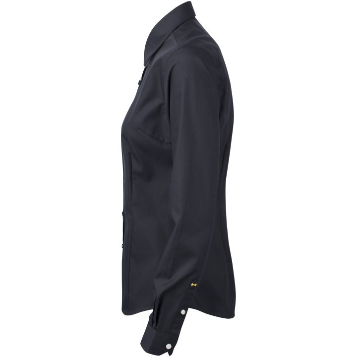 Skjorta Dam YB51 Twill Svart/svart J.Harvest & Frost XS – bild 4