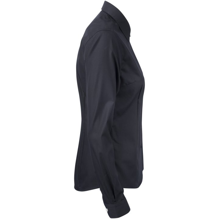 Skjorta Dam YB51 Twill Svart/svart J.Harvest & Frost XS – bild 5