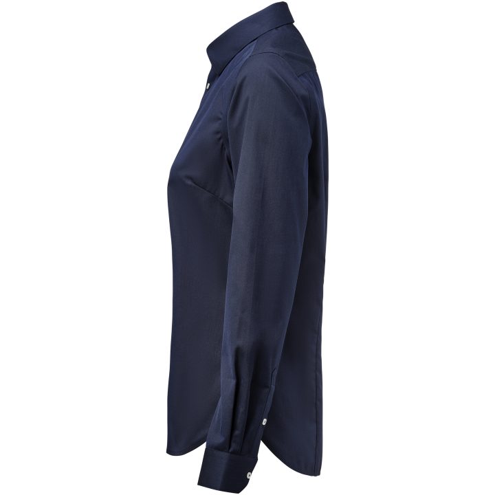 Skjorta Dam YB56 Twill Contemporary Marinblå/vit J.Harvest & Frost XS/34 – bild 3