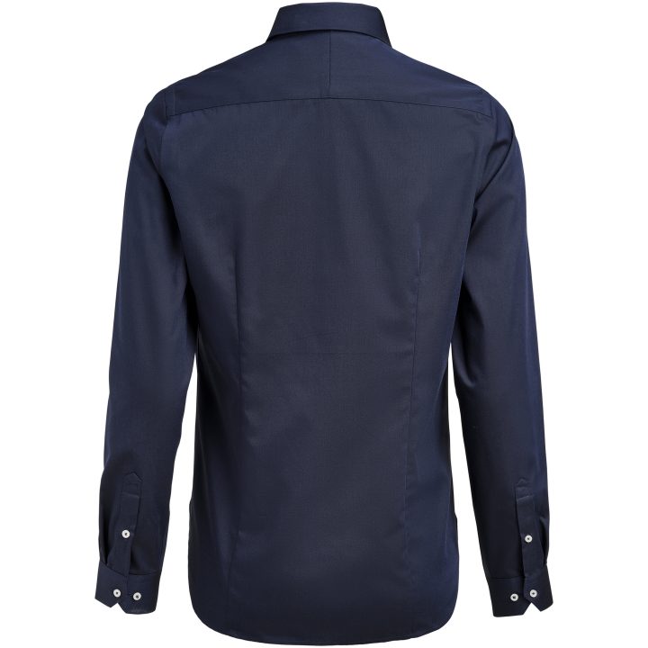 Skjorta Dam YB56 Twill Contemporary Marinblå/vit J.Harvest & Frost XS/34 – bild 4