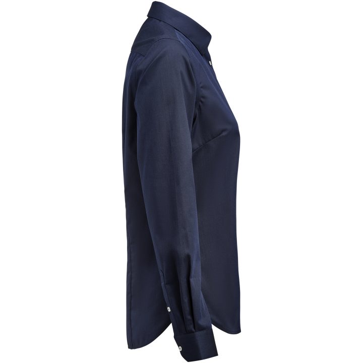 Skjorta Dam YB56 Twill Contemporary Marinblå/vit J.Harvest & Frost XS/34 – bild 5