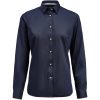 Skjorta Dam YB56 Twill Contemporary Marinblå/vit J.Harvest & Frost XS/34 – miniatyr 1
