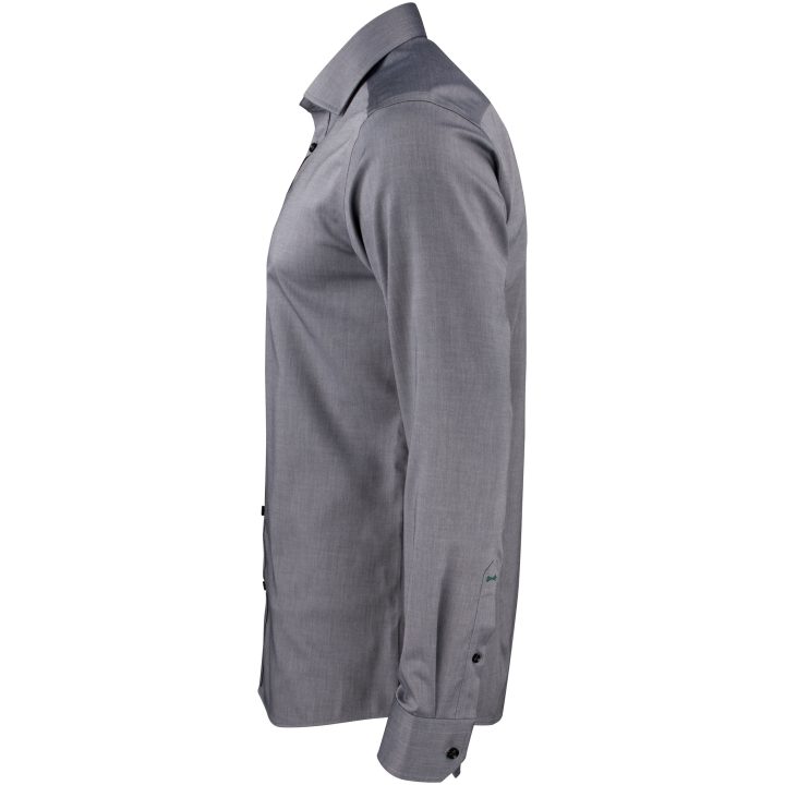 Skjorta GB01 Twill Regular Grå J.Harvest & Frost s – bild 3
