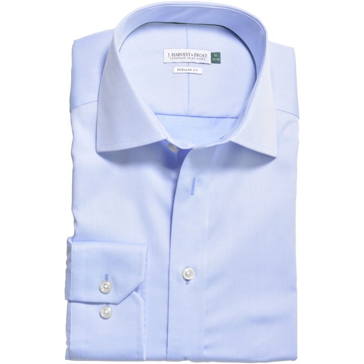 Skjorta GB01 Twill Regular Himmelsblå J.Harvest & Frost s – bild 4