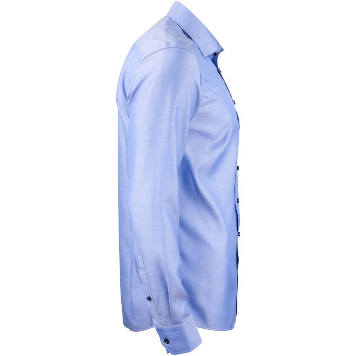 Skjorta GB01 Twill Regular Mellanblå J.Harvest & Frost s – bild 4