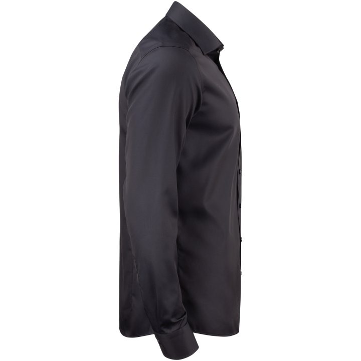 Skjorta GB01 Twill Regular Svart J.Harvest & Frost s – bild 4