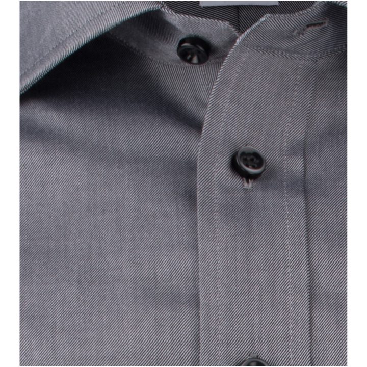 Skjorta GB01 Twill Slim Grå J.Harvest & Frost XS – bild 6