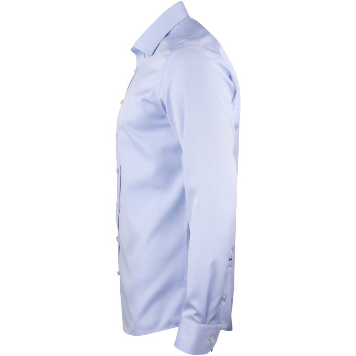 Skjorta GB01 Twill Slim Himmelsblå J.Harvest & Frost XS – bild 4