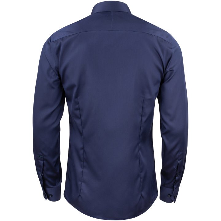 Skjorta GB01 Twill Slim Marinblå J.Harvest & Frost XS – bild 3