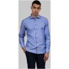 Skjorta GB01 Twill Slim Mellanblå J.Harvest & Frost XS – miniatyr 10