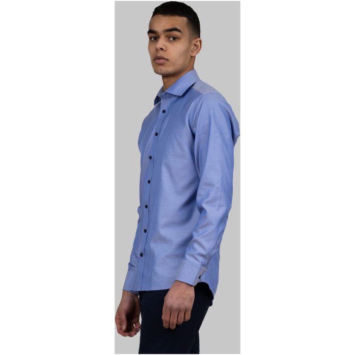 Skjorta GB01 Twill Slim Mellanblå J.Harvest & Frost XS – bild 12