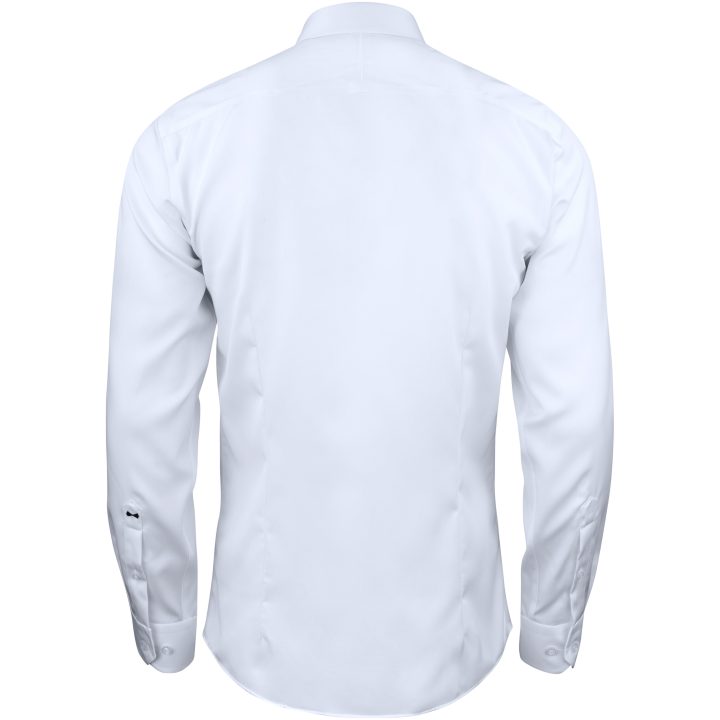 Skjorta GB01 Twill Slim Vit J.Harvest & Frost XS – bild 4