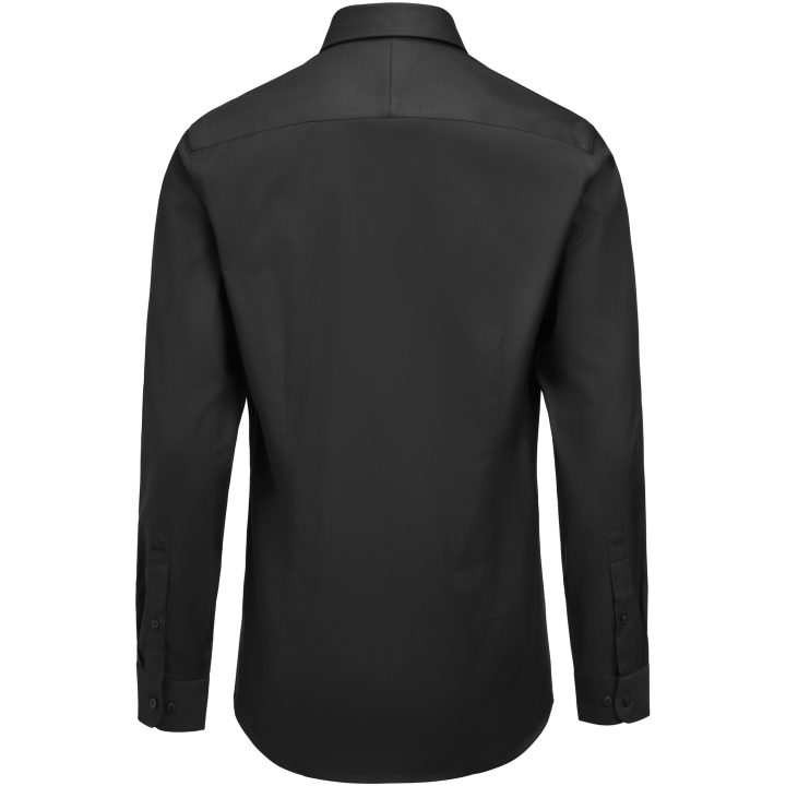 Skjorta GB02 Twill Stretch Regular Fit Svart J.Harvest & Frost S 37/38 – bild 4