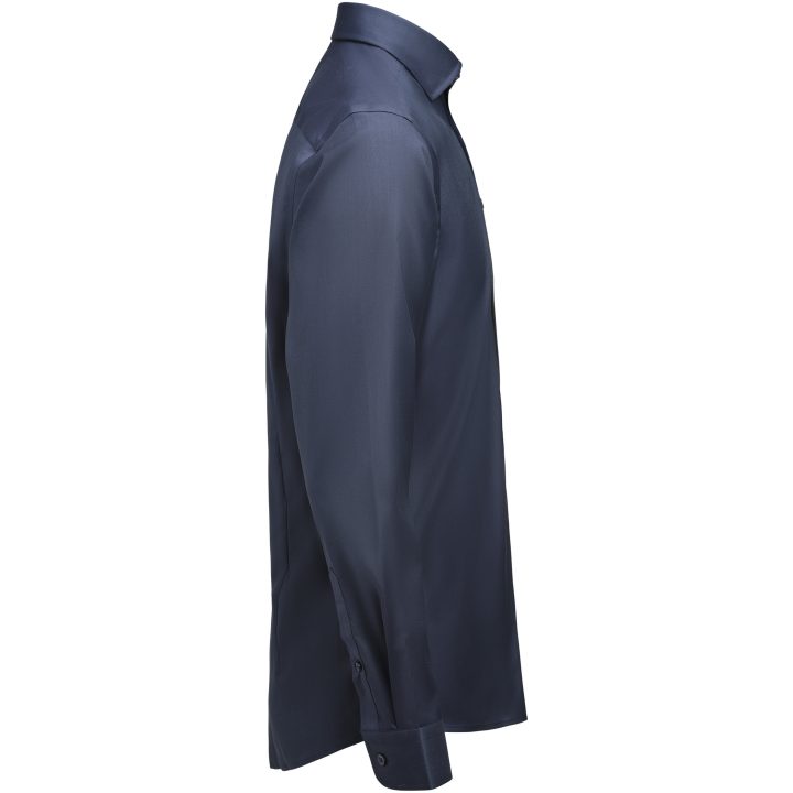 Skjorta GB02 Twill Stretch Slim Fit Marinblå J.Harvest & Frost XS 35/36 – bild 4